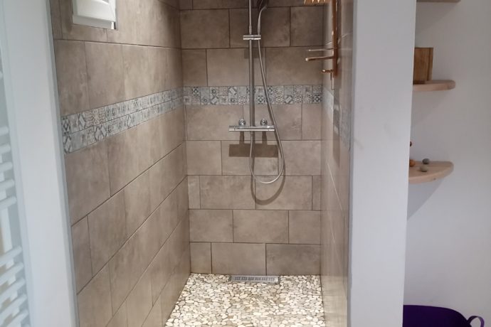 Douche à l’italienne